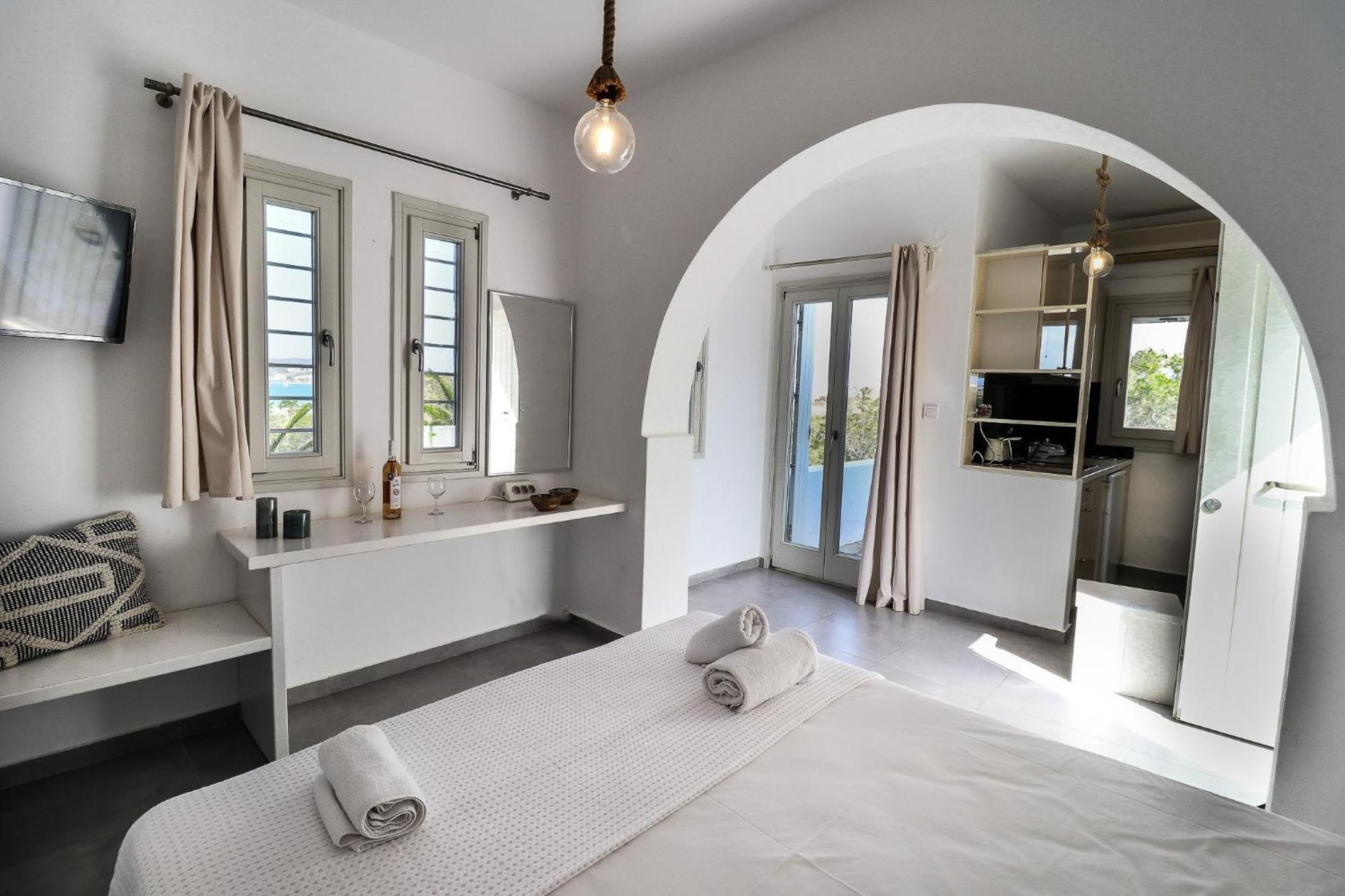 Mika Bungalows Naousa Exteriör bild